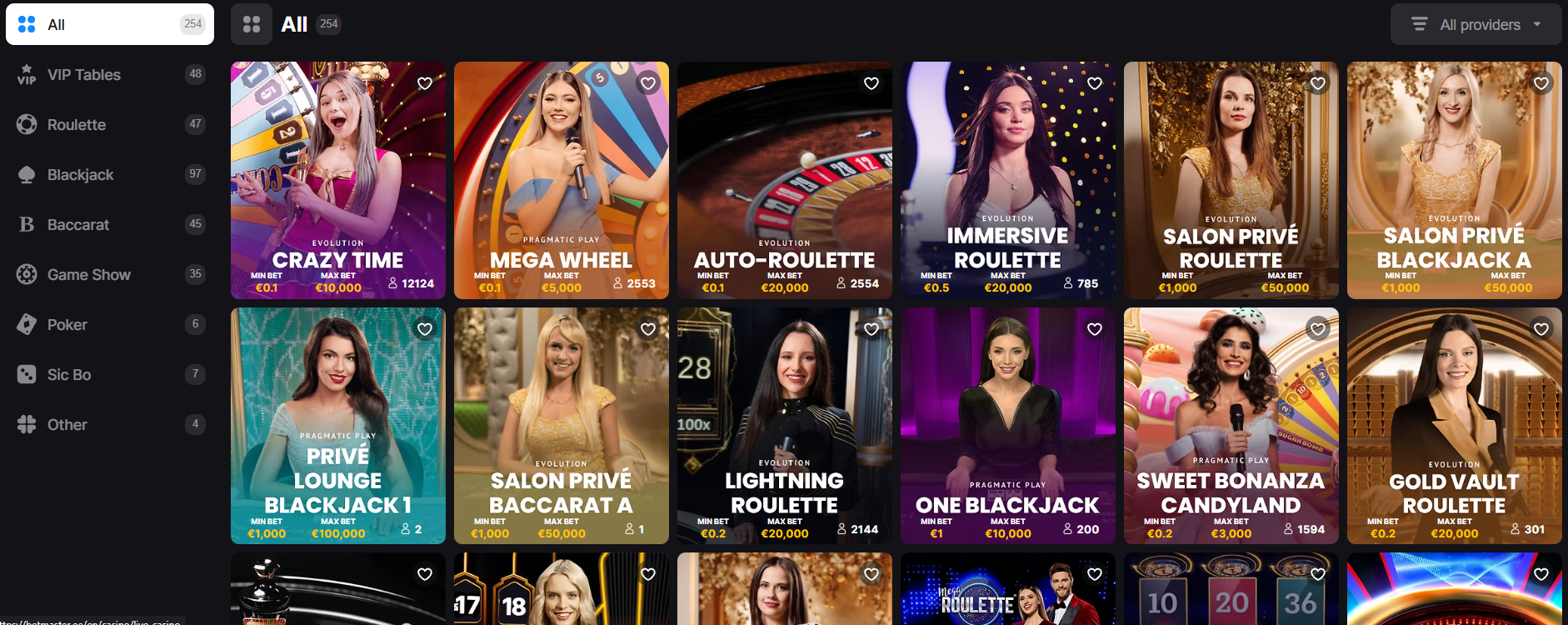 Casino Bonuses