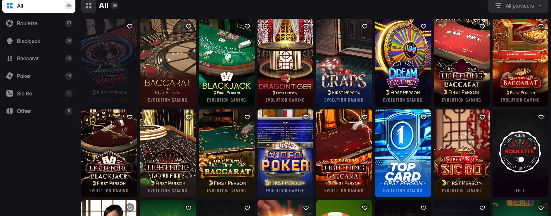 Table Games